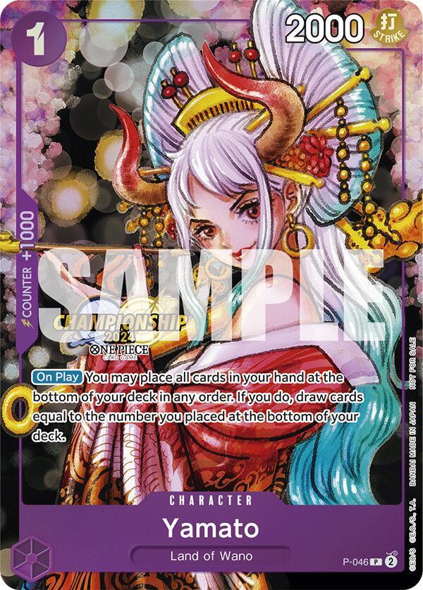 Yamato (CS 2024 Event Pack) P-046 Promo One Piece Promotion Cards One Piece NM