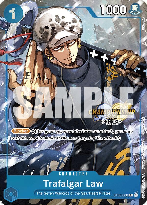 Trafalgar Law - ST03-008 (CS 2024 Event Pack) ST03-008 One Piece Promotion Cards One Piece NM