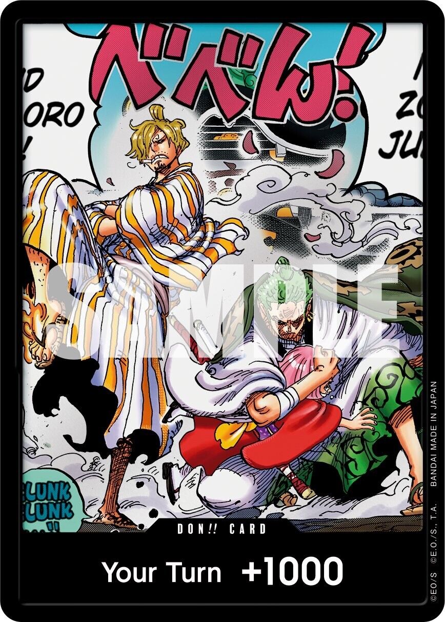 One Piece TCG Don!! OP06 Wings Of The Captain Zoro Sanji