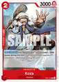 Koza EB01-004 C Memorial Collection One Piece Card