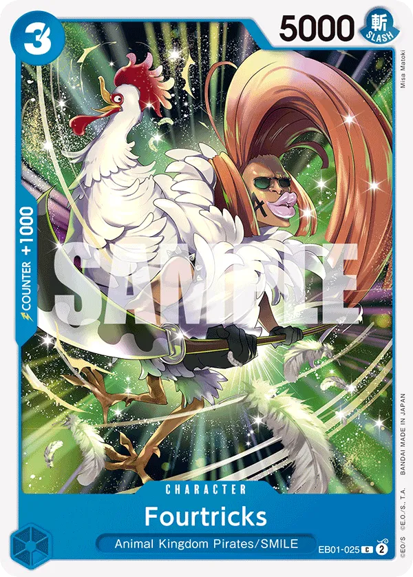 Fourtricks EB01-025 C Memorial Collection One Piece Card