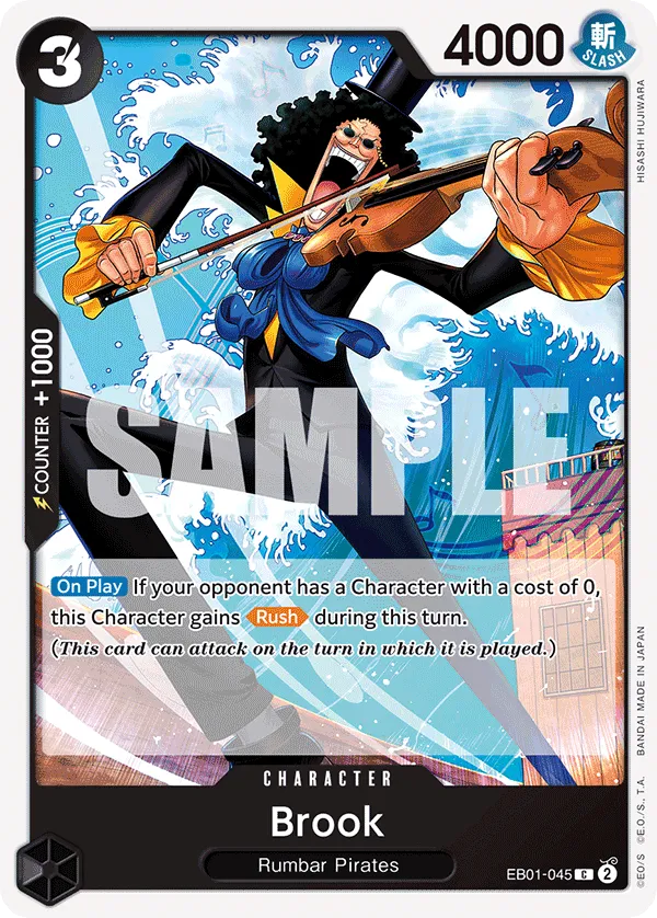 Brook EB01-045 C Memorial Collection One Piece Card