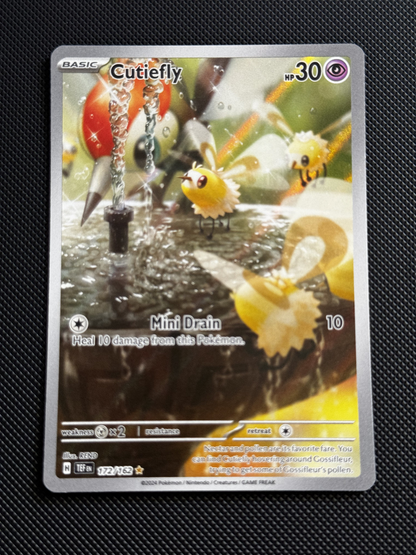 Pokemon Cutiefly 172/162 Temporal Forces Illustration Rare