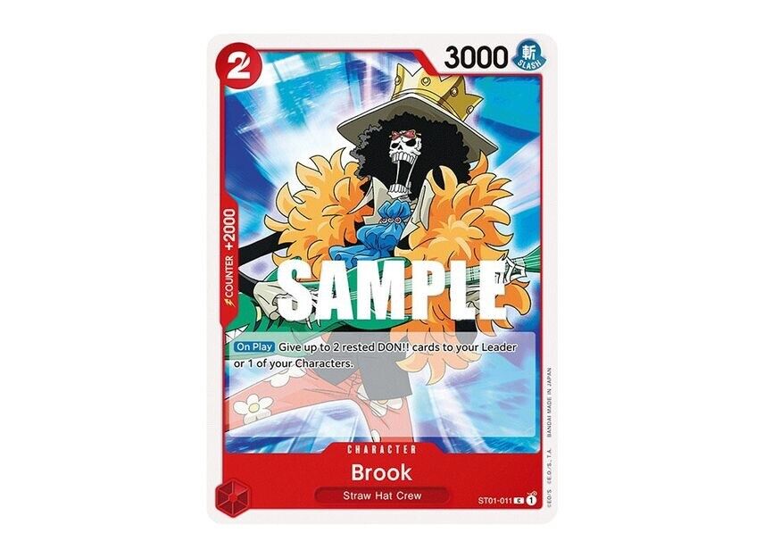 Brook ST01-011 C Straw Hat Crew Starter Deck One Piece Card