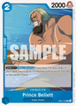 Prince Bellet EB01-026 C Memorial Collection One Piece Card