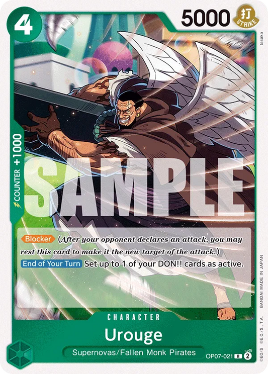 Urouge OP07-021 R 500 Years Into The Future One Piece Card