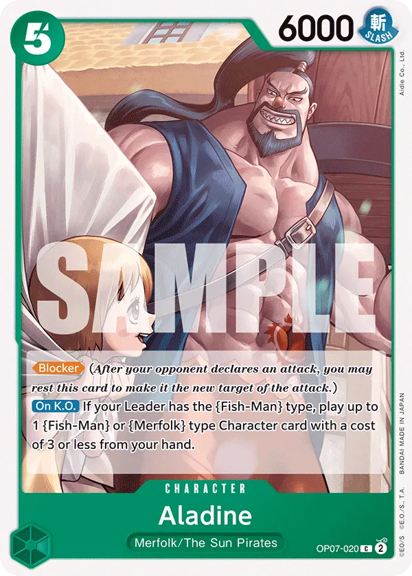 Aladine OP07-020 C 500 Years Into The Future One Piece Card