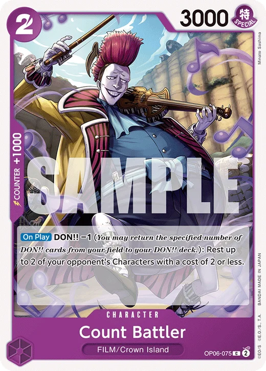 Count Battler OP06-075 C Wings Of The Captain One Piece