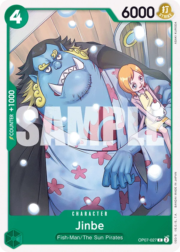 Jinbe OP07-027 C 500 Years Into The Future One Piece Card