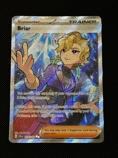 Briar 163/142 - Stellar Crown - Full Art Trainer - Pokemon TCG