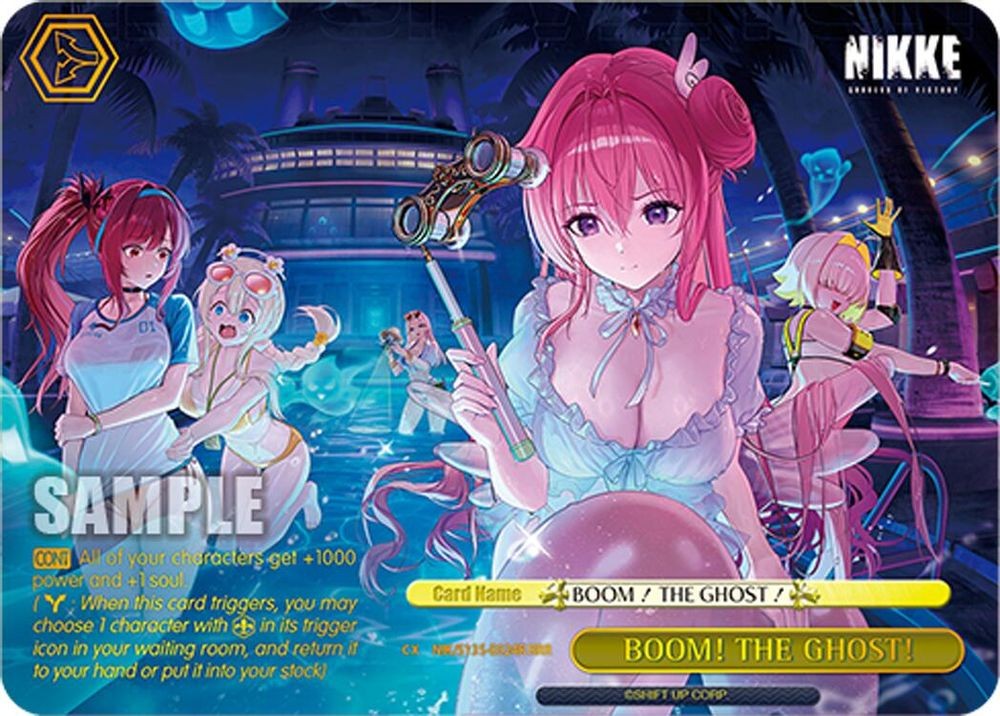 BOOM! THE GHOST! (RRR) NIK/S135-E024R GODDESS OF VICTORY: NIKKE Vol.2