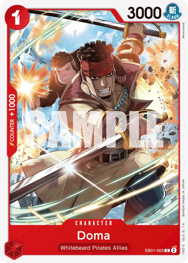 Doma EB01-005 C Memorial Collection One Piece Card