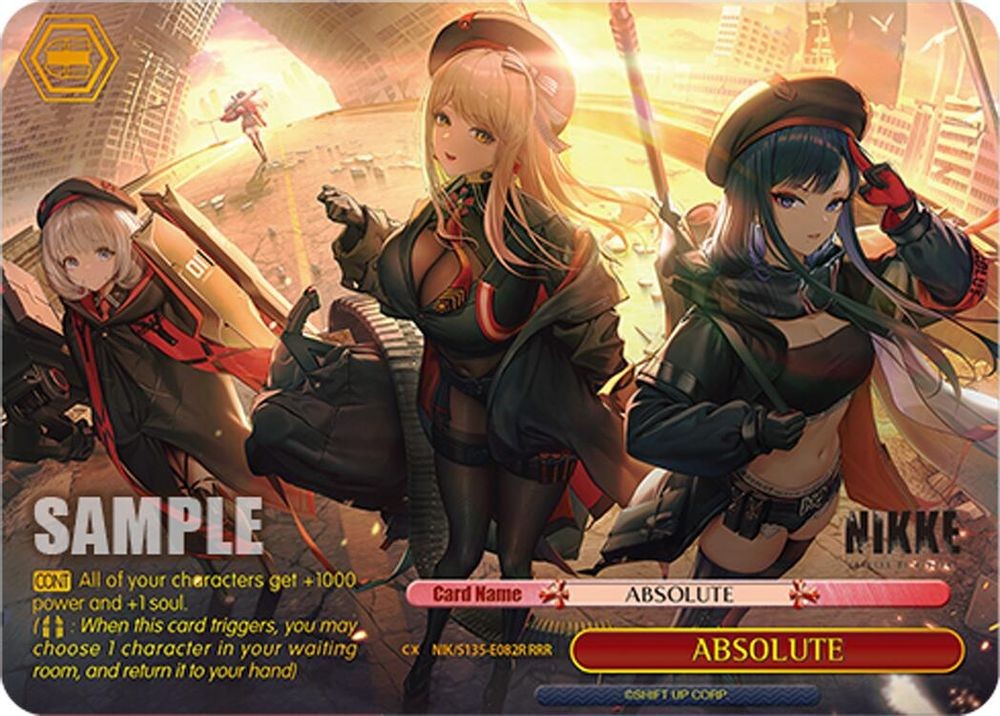 ABSOLUTE (RRR) NIK/S135-E082R GODDESS OF VICTORY: NIKKE Vol.2