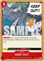 KEEP OUT OP07-018 C 500 Years Into The Future One Piece Card