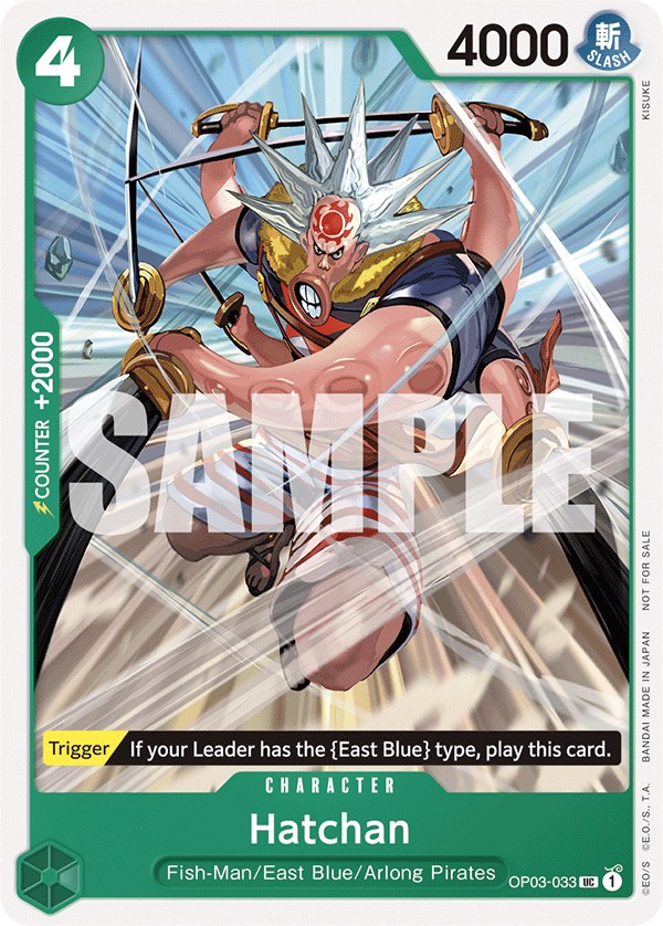 Hatchan OP03-033 Tournament Pack Vol 6 One Piece Card