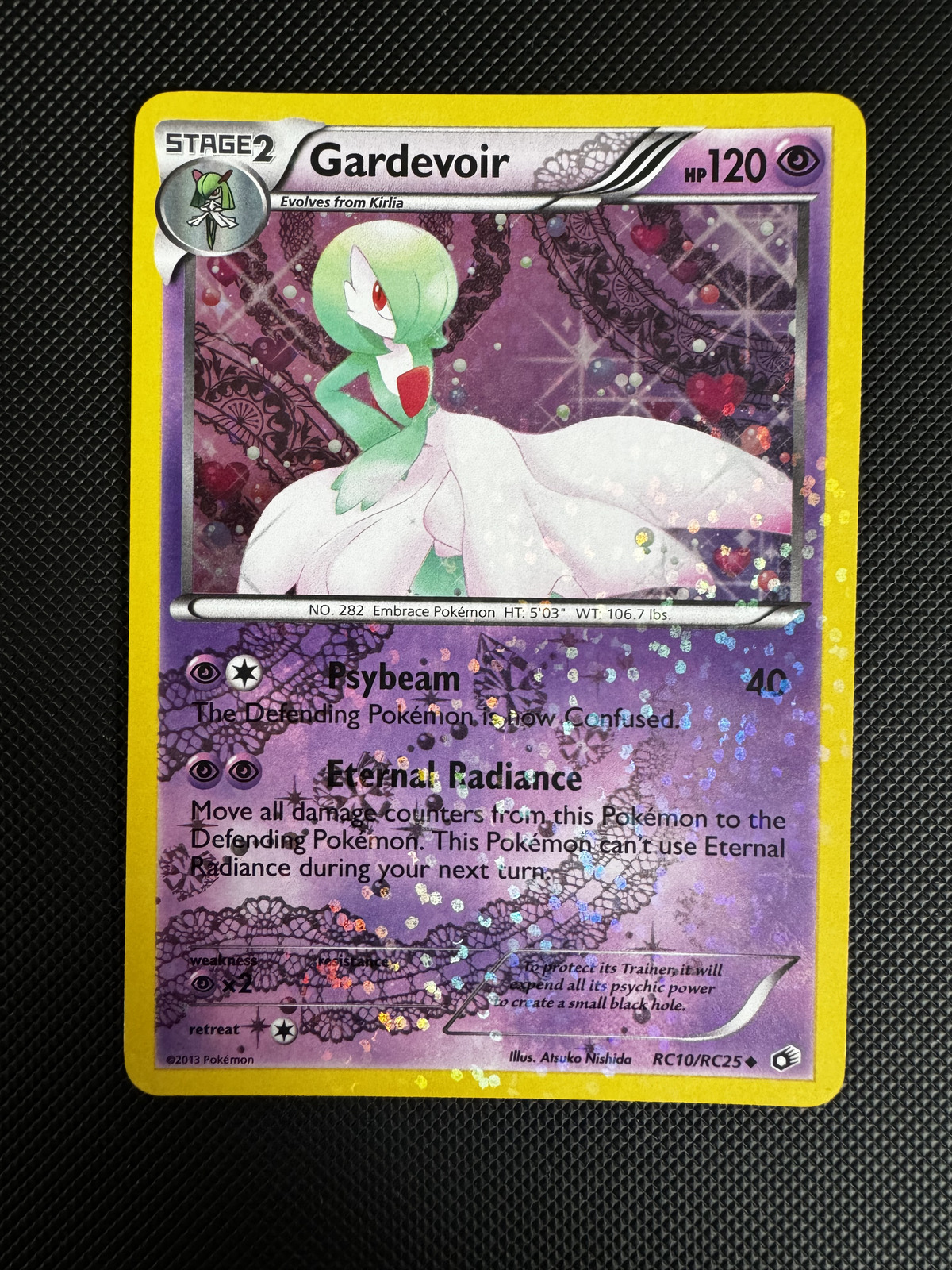 Pokemon Gardevoir RC10/RC25 Black & White Legendary Treasures