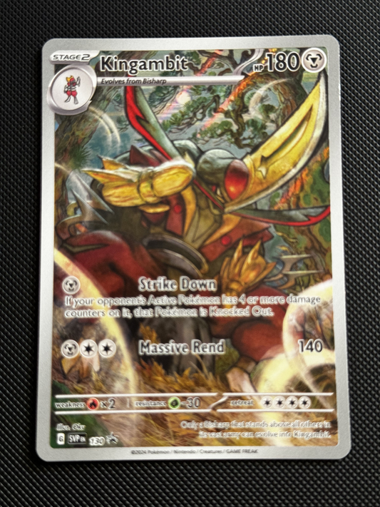 Pokemon Kingambit SVP130 Black Star Promo