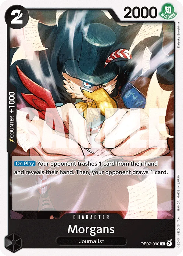 Morgans OP07-090 C 500 Years Into The Future One Piece Card