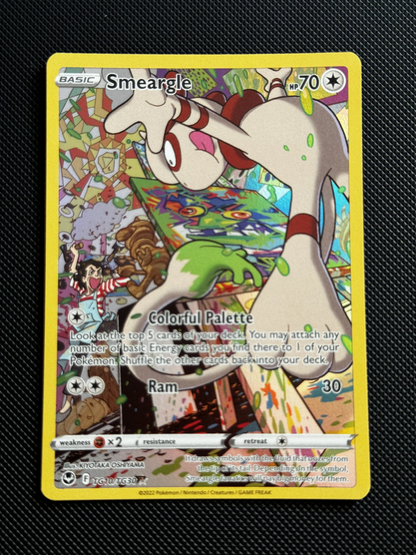 Pokemon Smeargle Silver Tempest Trainer Gallery TG10/TG30