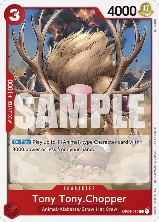 Tony Tony.Chopper (Tournament Pack 2024 Oct.-Dec.) OP04-010 One Piece Promotion Cards One Piece NM