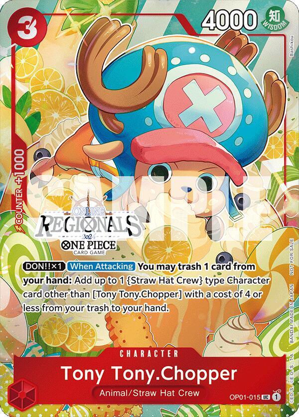 Tony Tony.Chopper (Online Regional 2024 Vol. 3) OP01-015 One Piece Promotion Cards One Piece NM