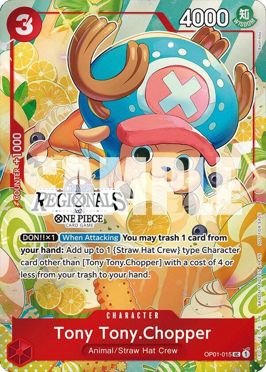 Tony Tony.Chopper (Online Regional 2024 Vol. 3) OP01-015 One Piece Promotion Cards One Piece NM