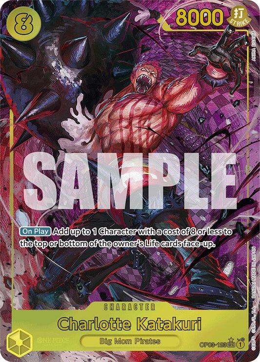 Charlotte Katakuri (Alternate Art) OP03-123 Premium Booster -The Best- NM