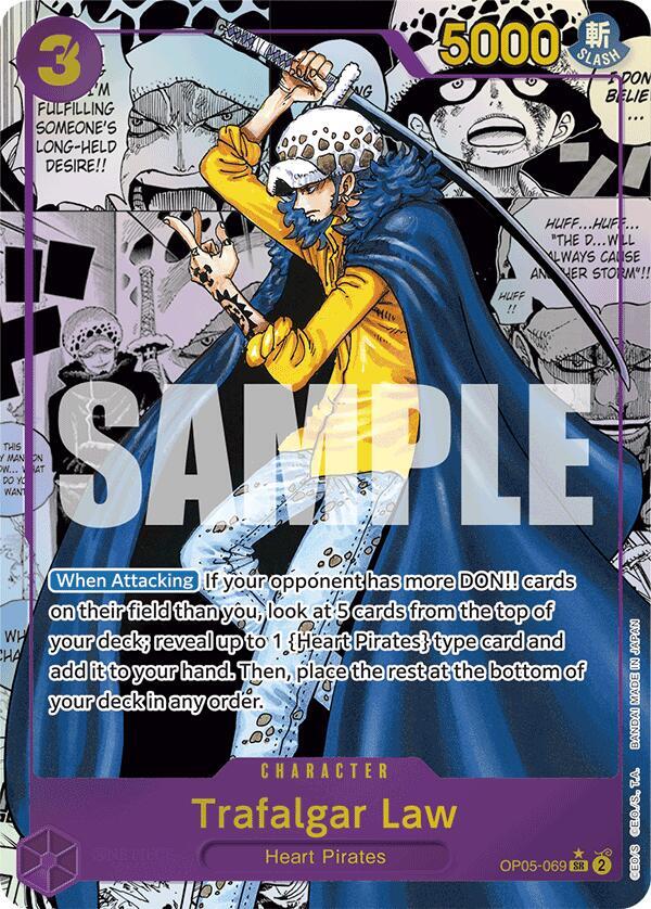 Trafalgar Law (OP05-069) (Manga) OP05-069 Premium Booster -The Best- NM