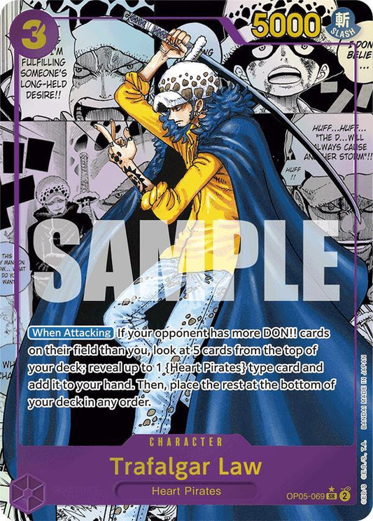 Trafalgar Law (OP05-069) (Manga) OP05-069 Premium Booster -The Best- NM