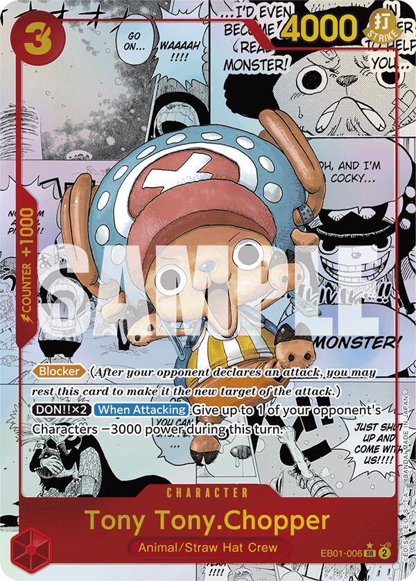 Tony Tony.Chopper (EB01-006) (Manga) EB01-006 Premium Booster -The Best- NM