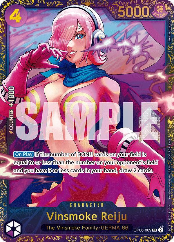 Vinsmoke Reiju (Treasure Cup 2024) OP06-069 One Piece Promotion Cards One Piece NM