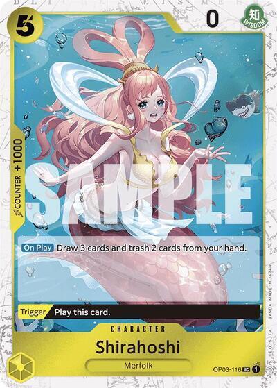 Shirahoshi (OP03-116) (Jolly Roger Foil) OP03-116 Premium Booster -The Best- NM
