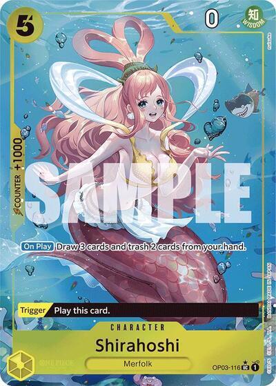 Shirahoshi (OP03-116) (Full Art) OP03-116 Uncommon Premium Booster -The Best- NM