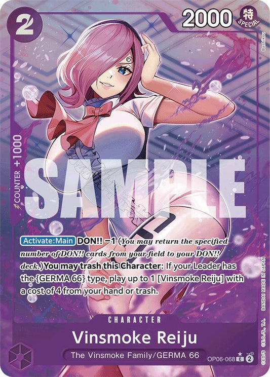 Vinsmoke Reiju (OP06-068) (Full Art) OP06-068 Premium Booster -The Best- NM