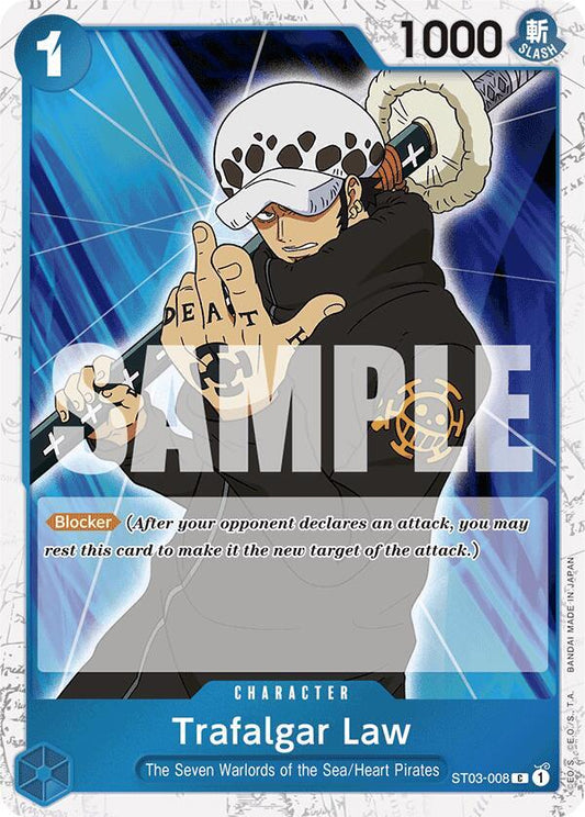 Trafalgar Law (ST03-008) (Jolly Roger Foil) ST03-008 Premium Booster -The Best- NM