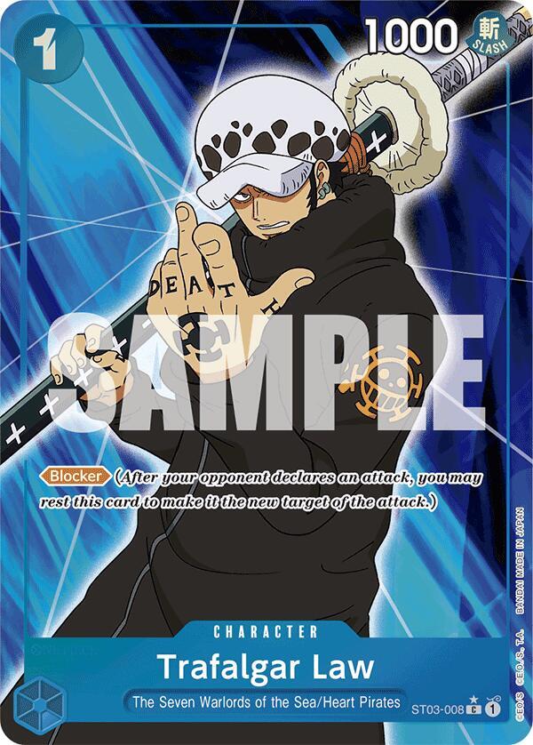 Trafalgar Law (ST03-008) (Full Art) ST03-008 Premium Booster -The Best- NM