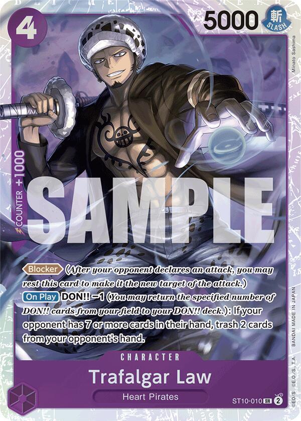 Trafalgar Law (ST10-010) (Reprint) ST10-010 Premium Booster -The Best- NM