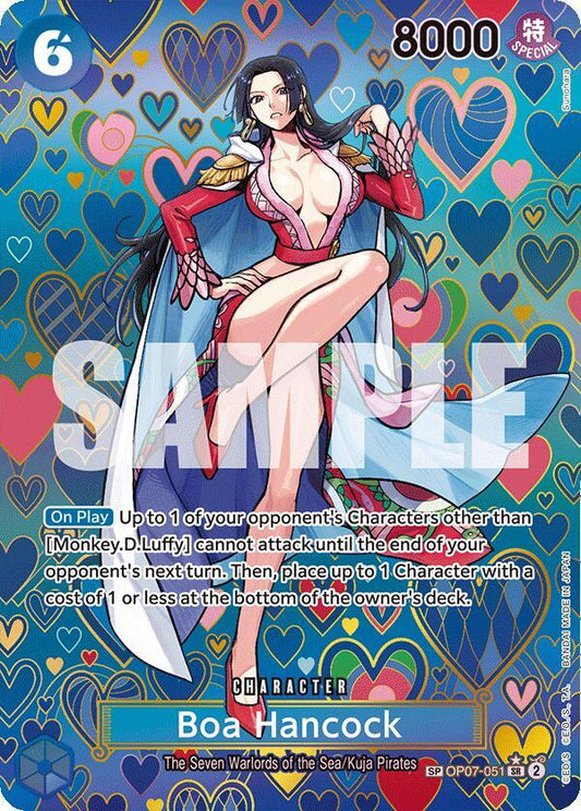 Boa Hancock (SP) OP07-051 Super Rare Emperors in the New World NM
