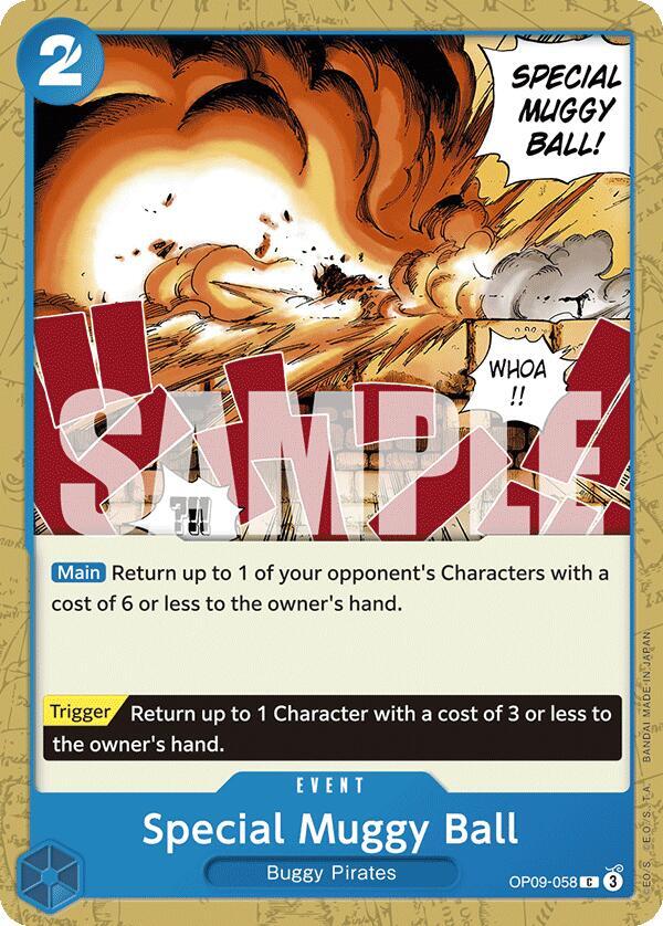 Special Muggy Ball OP09-058 Common Emperors in the New World NM