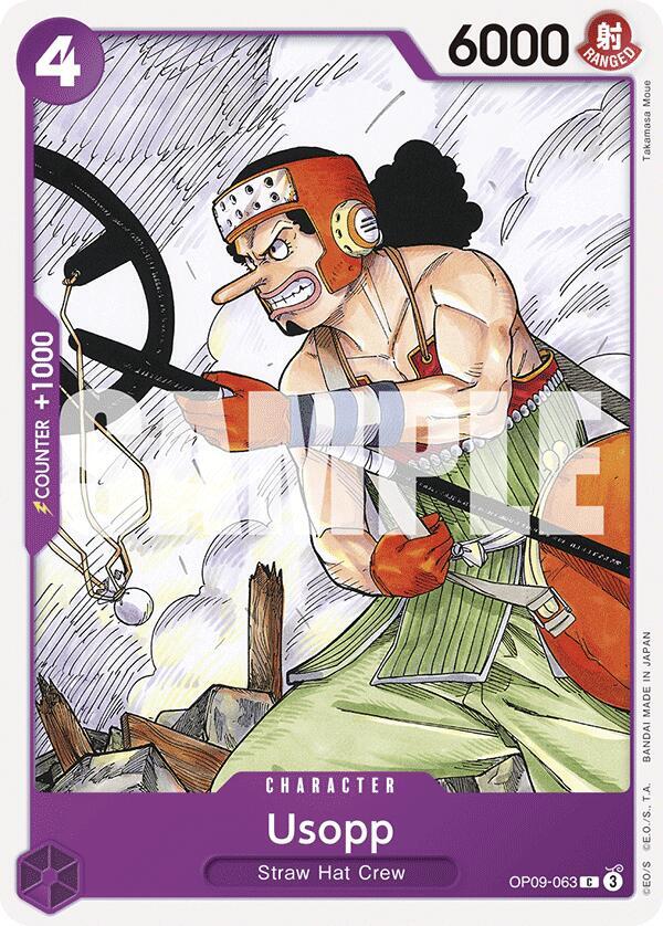 Usopp (063) OP09-063 Common Emperors in the New World NM