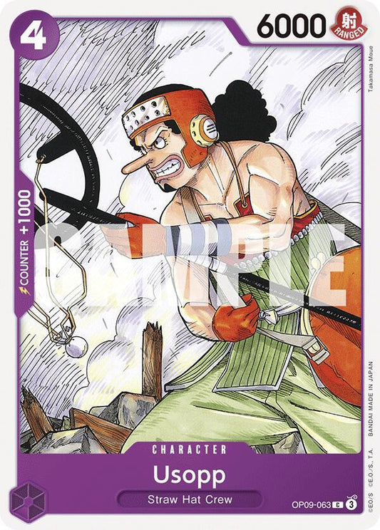 Usopp (063) OP09-063 Common Emperors in the New World NM