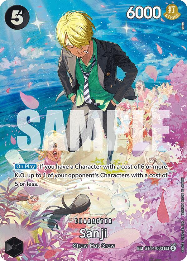 Sanji (SP) ST14-003 Super Rare Royal Blood NM
