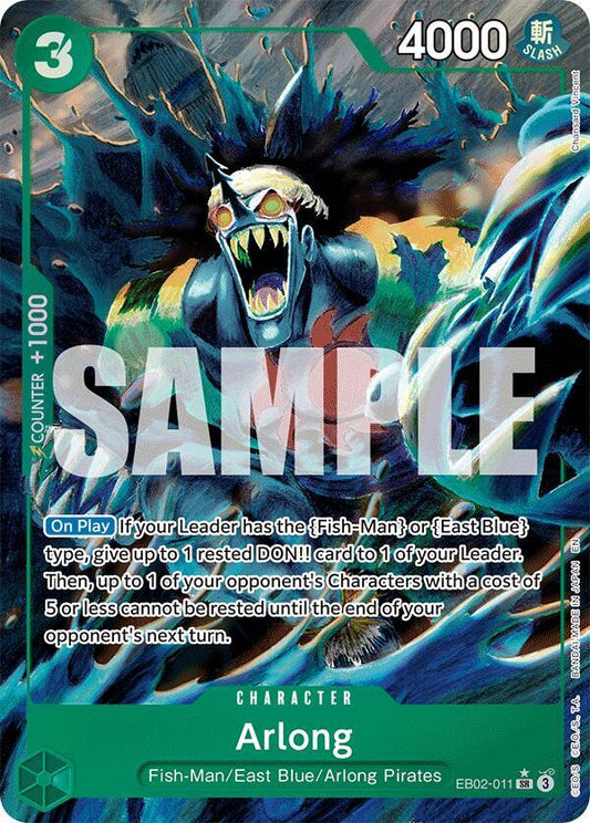 Arlong (Alternate Art) EB02-011 Extra Booster: Anime 25th Collection NM