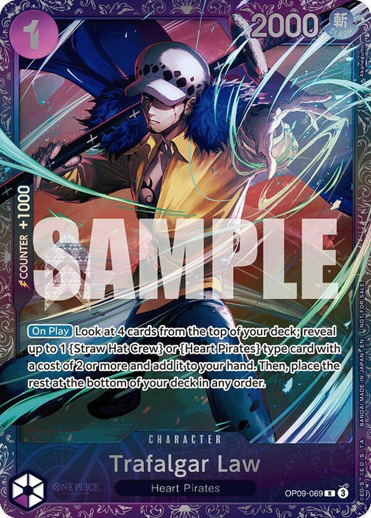 Trafalgar Law (Treasure Cup 2025) OP09-069 One Piece Promotion Cards One Piece NM