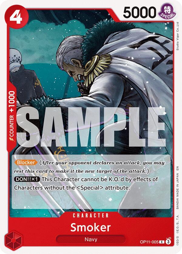Smoker OP11-005 Common A Fist of Divine Speed NM