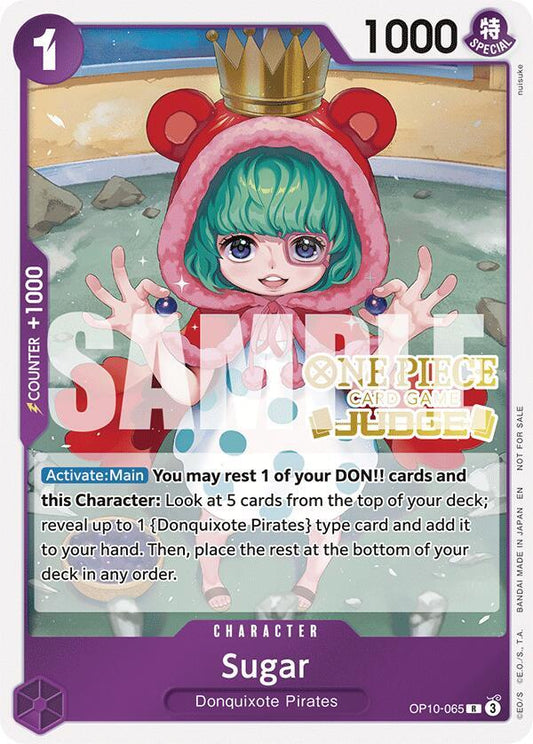 Sugar (Judge Pack Vol. 6) OP10-065 Rare One Piece Promotion Cards One Piece NM
