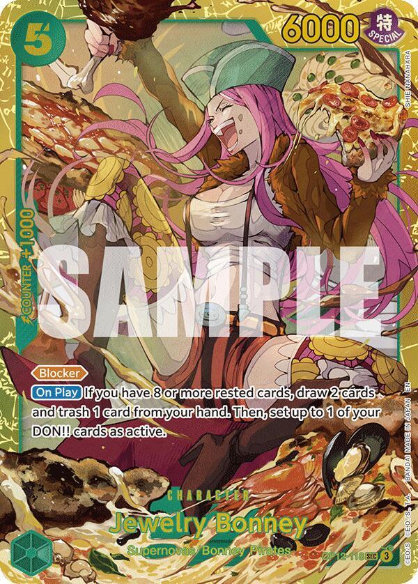 Jewelry Bonney (118) OP12-118 Secret Rare Legacy of the Master NM