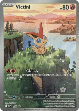 Victini 208 Holo Promo Scarlet & Violet Promo Pokemon NM