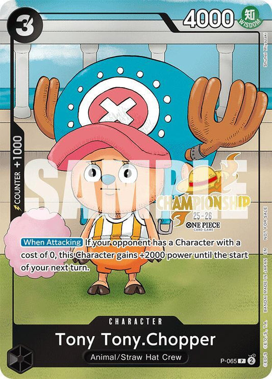 Tony Tony.Chopper (CS 25-26 Event Pack) P-065 One Piece Promotion Cards One Piece NM