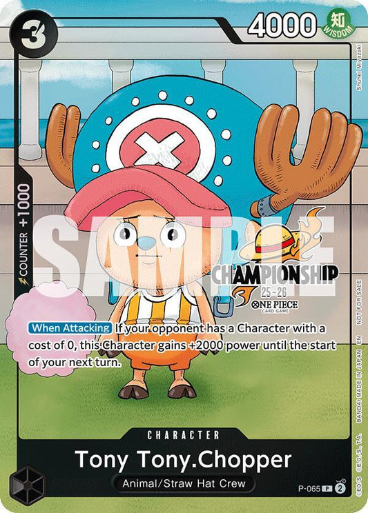 Tony Tony.Chopper (CS 25-26 Event Pack Finalist Ver.) P-065 One Piece Promotion Cards One Piece NM